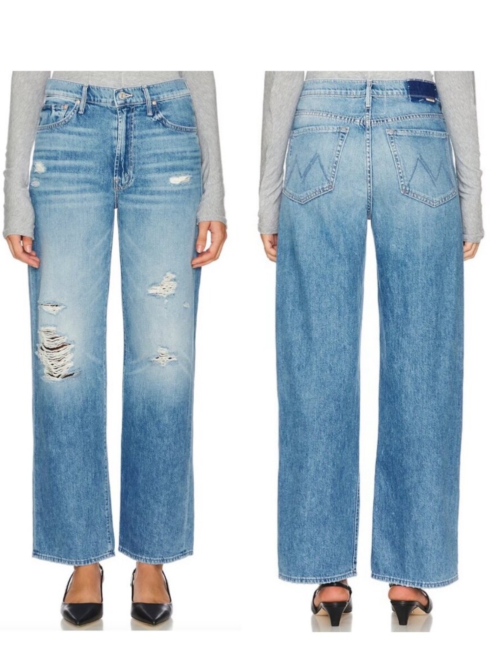 Mother Superior Lil’ Dodger Sneak jeans(petite)- size 25